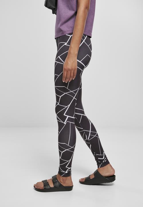 Actual product image Urban Classics Ladies AOP Leggings (4XL)