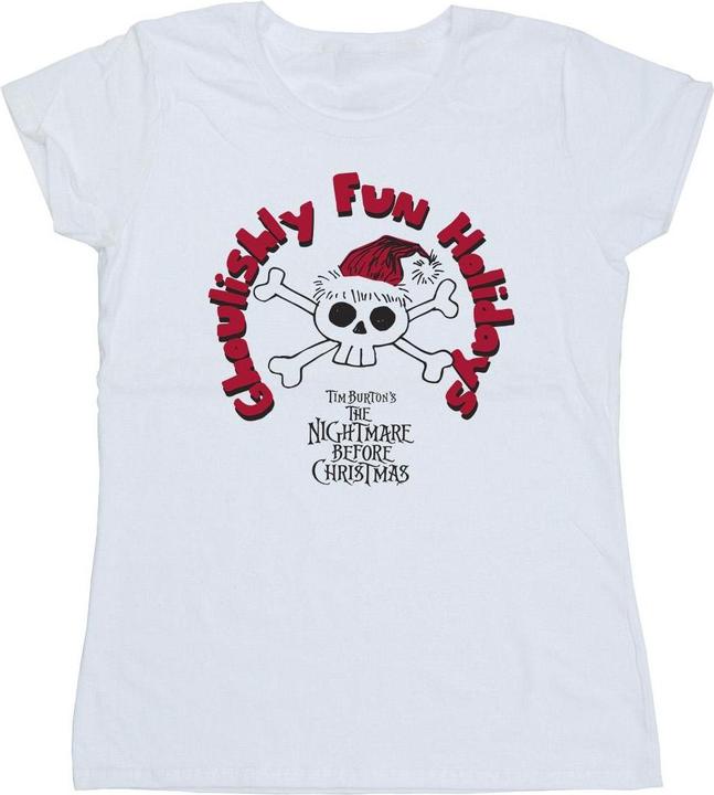 Disney The Nightmare Before Christmas Ghouishly Fun Holidays TShirt (XL)
