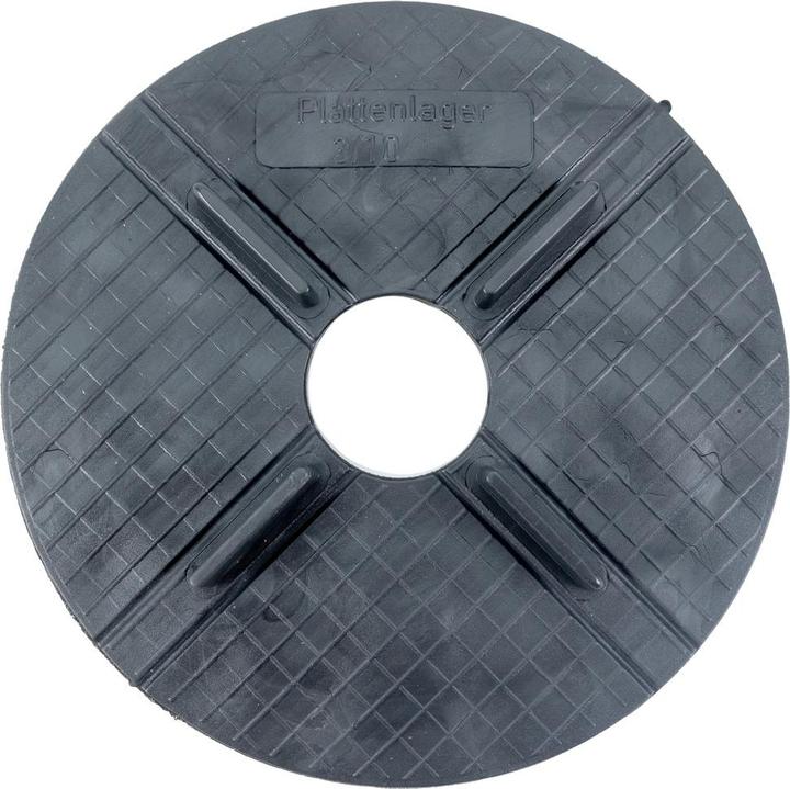 Actual product image Sanpro Flat rubber pedestal bearing - slab bearing 3 mm joint / 10 mm height, quantity 1 piece (1 x)