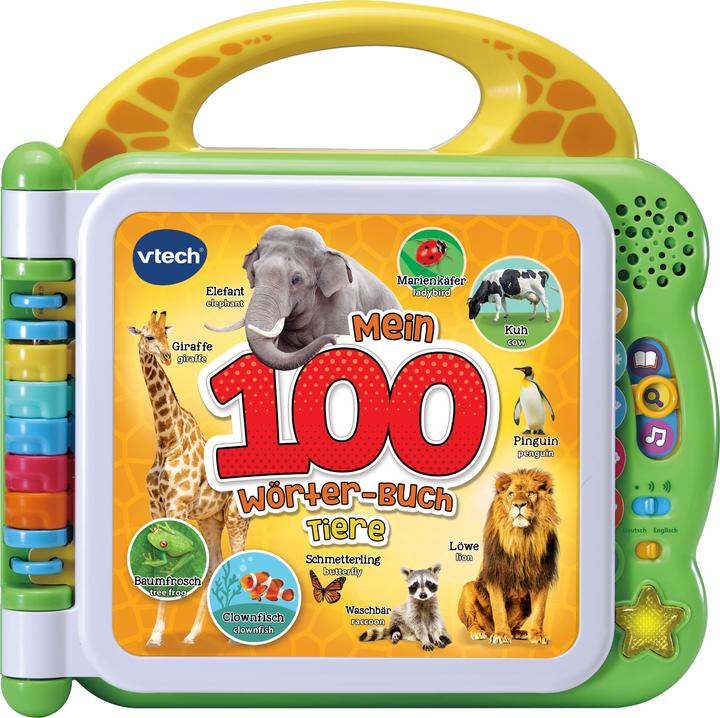 Actual product image VTech My 100 words book: Animals (German, English)