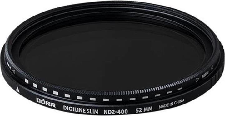 Dörr Filtro grigio Digiline Slim Variabile ND2-400 - 52 mm (52 mm, Filtri grigi, 52 mm)