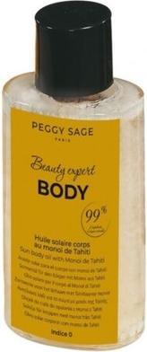 Peggy Sage PEGGY SAGE Beauty Expert Body wegański olejek do opalania z Monoi 100ml (100 ml)