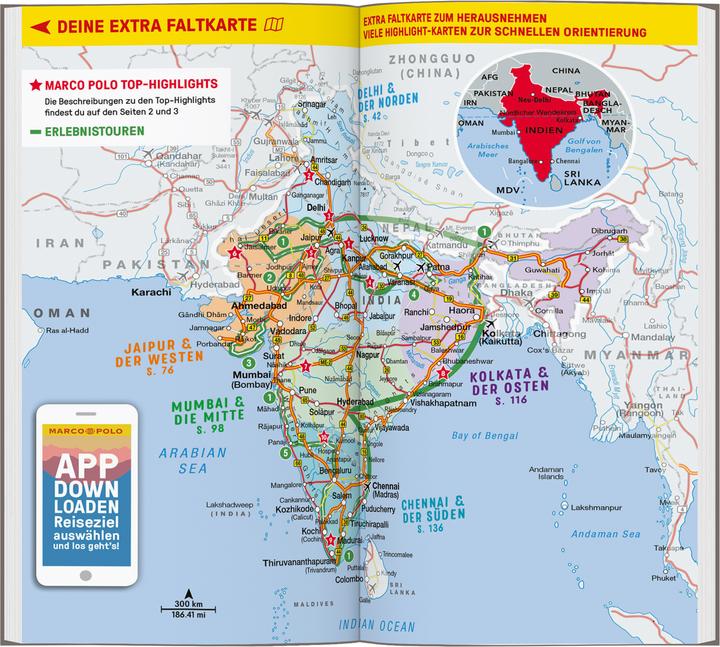 Produktbild Reiseführer Indien (Deutsch, Gabriel A. Neumann, Alexandra Lattek, Eddaua Neumann-Adrian, 2024)