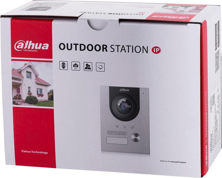 Productafbeelding Dahua VTO2202F-P-S2 video intercomsysteem 2 MP Zilver (App)