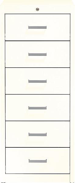 Image du produit Mauser Armoire de classement, poignées en forme d'étrier (55,5 x 60 x 135 cm)