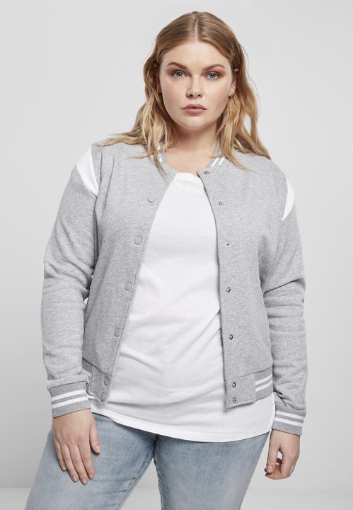 Immagine prodotto Urban Classics Giacca di felpa College con inserto organico da donna (3XL)