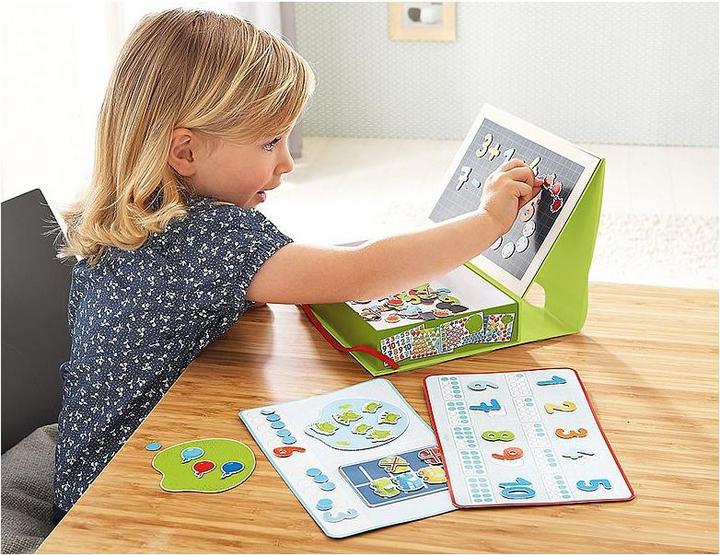 Produktbild Haba Magnetspiel-Box 1, 2, Zählerei (Deutsch, Englisch, Spanisch)