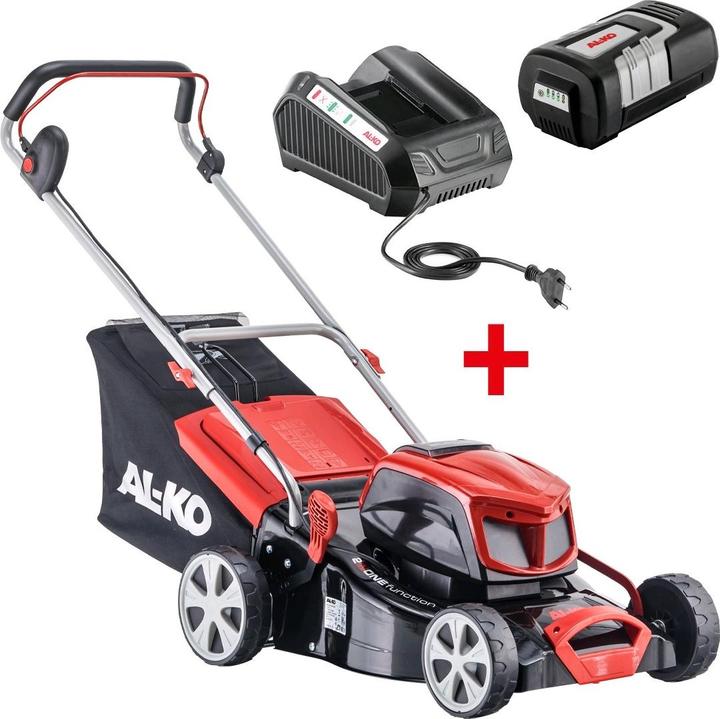 AL-KO Tagliaerba a batteria 42.9 Li 36 V (batteria agli ioni di litio 40 V / 4 Ah, larghezza di taglio 42 (Batteria ricaricabile)