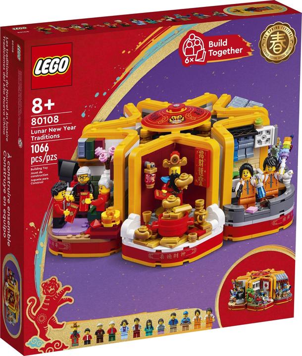 Actual product image LEGO Lunar New Year Traditions (80108, LEGO Rare Sets)