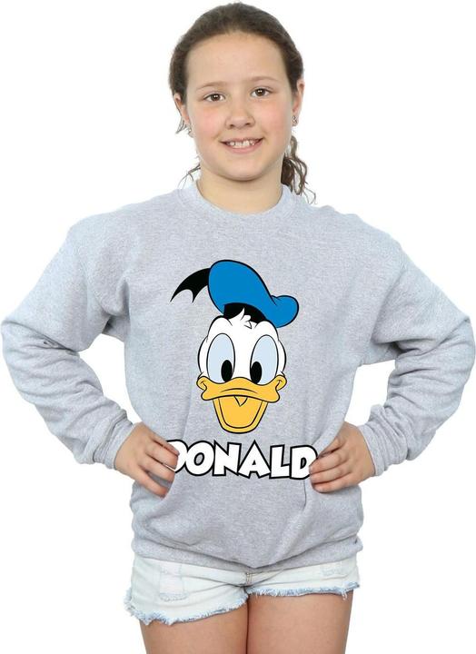 Immagine prodotto Disney Donald Duck Face Felpa Ragazze (116)