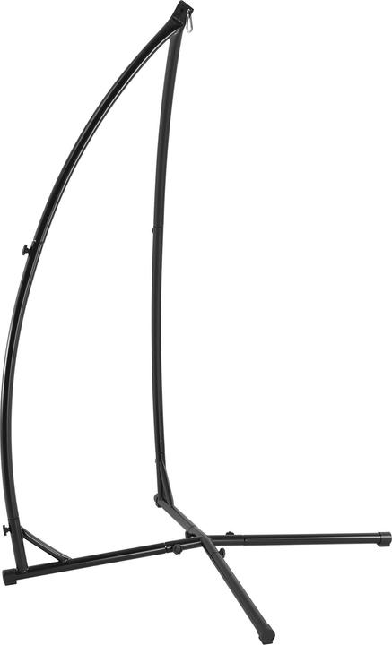 Produktbild Casa.Pro XXL Hängesessel Diseröd mit Gestell 110x205 cm Grau (130 kg)
