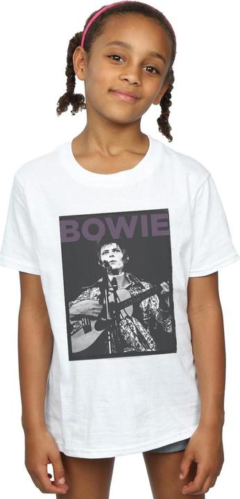 Actual product image David Bowie Girls Rock Poster Cotton T-Shirt (140, 146)