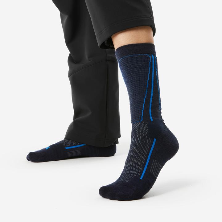 Immagine prodotto Quechua Calze da trekking da donna/uomo calde e semi-alte - SH500 Mountain 2 paia (39, 42)