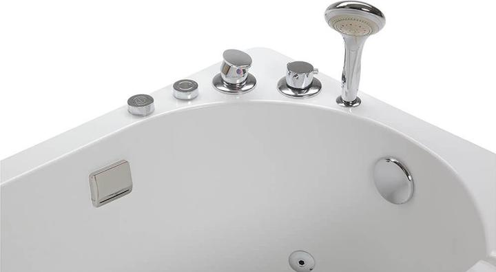 Produktbild Home Deluxe Seniorenbadewanne mit Massagedüsen Tür und Griff AUTARK M (rechts) - 153x76x64cm (76 cm, 153 cm)