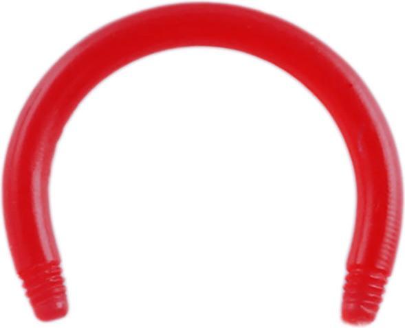 Immagine prodotto Star Piercing Asta circolare del bilanciere rossa (Acrilico, senza ottone)