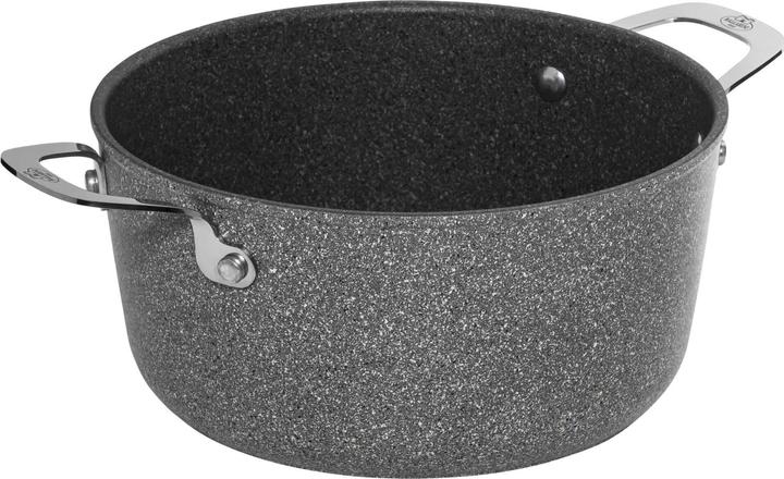 Produktbild Ballarini 75002-829-0 Kochtopf 4 7 l Rund Grau (24 cm, Kochtopf, Aluminium)