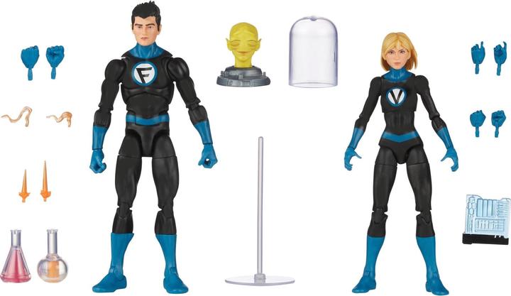 Immagine prodotto Hasbro Fantastic Four Marvel Legends Action Figures 2-Pack Franklin Richards e Valeria Richards 15 cm