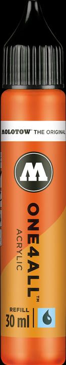 Actual product image Molotow Refill ink One4All for permanent marker 30ml neon orange fluorecent (Refill unit)