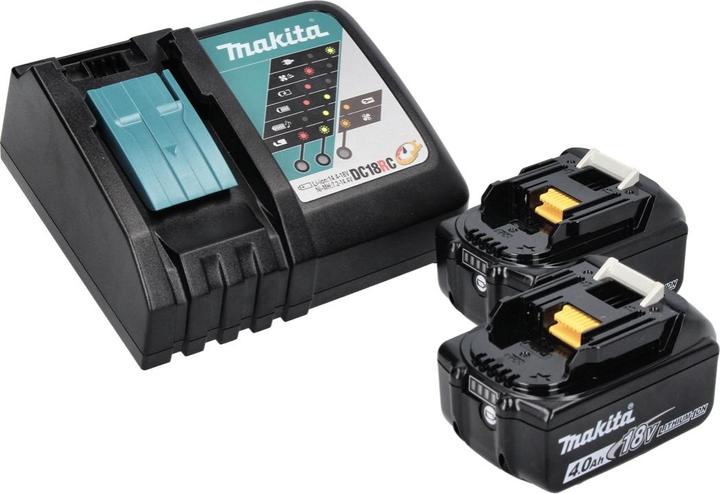 Immagine prodotto Makita DCF 102 RM Batteria Ventilatore Ventilatore 18 V 18 cm + 2x batteria 4.0 Ah + caricatore