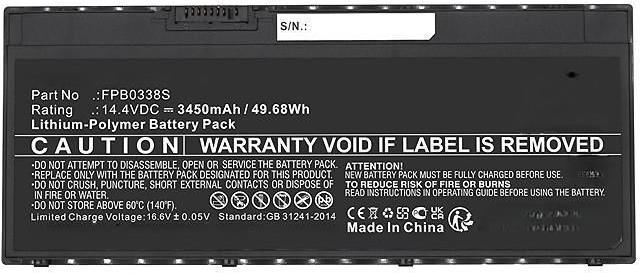 Produktbild CoreParts Battery for Fujitsu Notebook (3490 mAh)