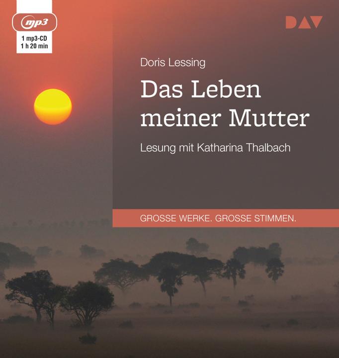 Produktbild Lessing:Das Leben meiner Mutter,MP3-CD (Doris Lessing, Englisch)