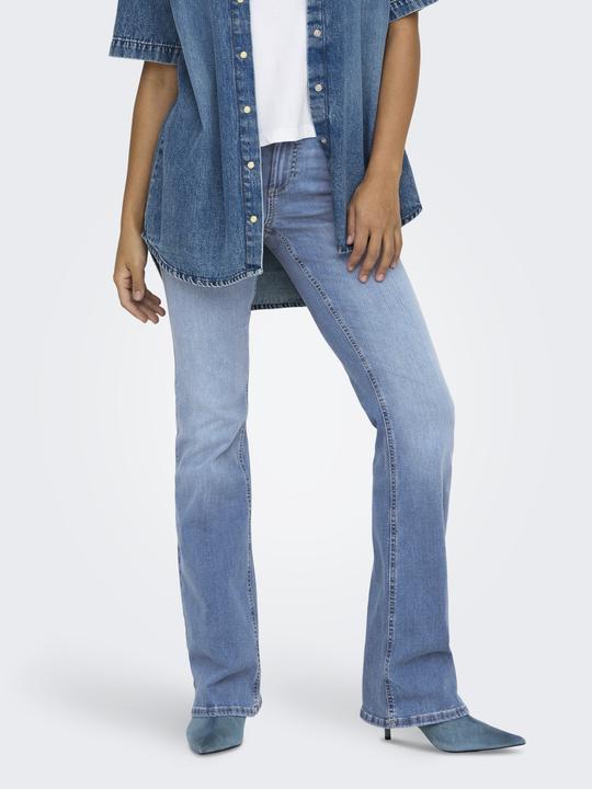Immagine prodotto Only ONLBLUSH Jeans svasati a vita media Jeans dalla vestibilità svasata (32)