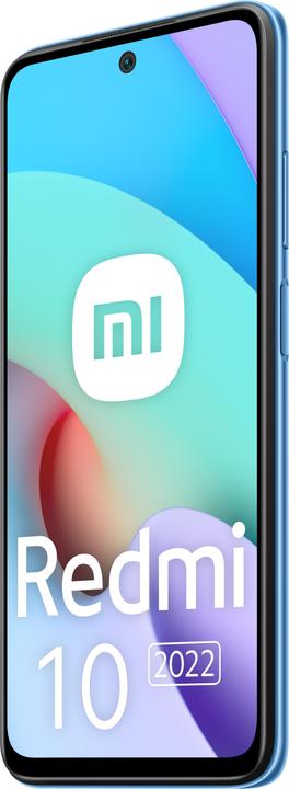 Actual product image Xiaomi Redmi 10 2022 (64 GB, Sea Blue, 6.50", Hybrid Dual SIM, 50 Mpx, 4G)