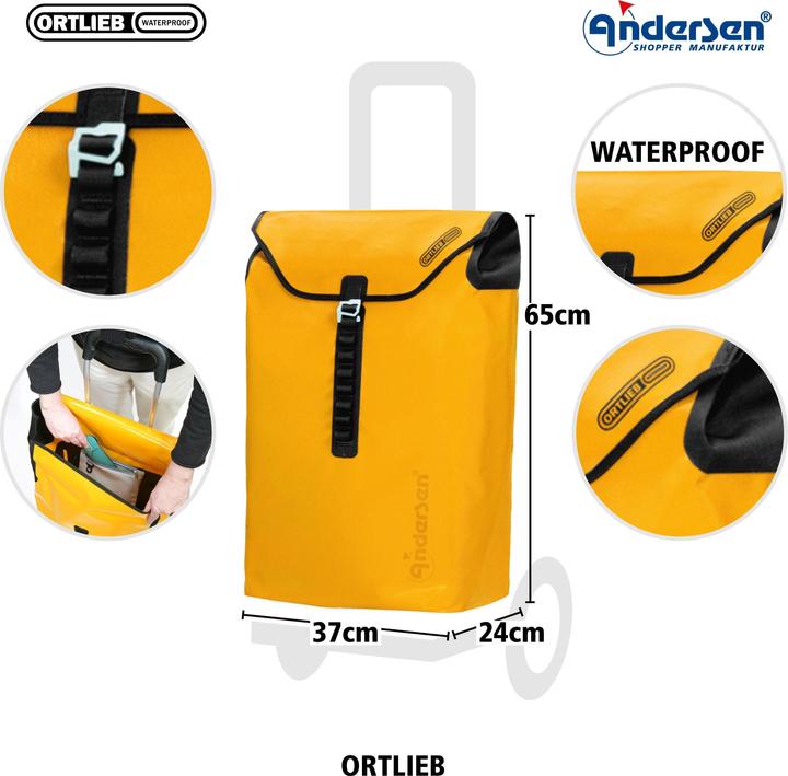 Produktbild Andersen Royal Shopper Ortlieb 2.0 Einkaufstrolley 50 cm