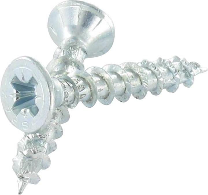 Spax Vis R 88094 tête fraisée avec pointe/croix -PZ 3,5 x 13/ 9-Z acier électro-galvanisé WIROX (1000 Vis par pièce)