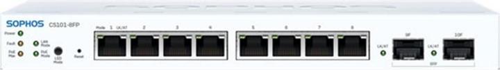 Actual product image Sophos cs101-8fp switch - 8 port with full poe - eu power cord (10 Ports)