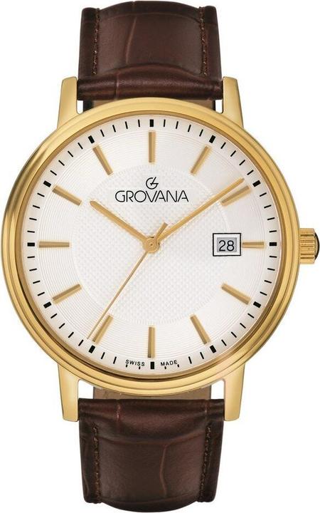 Produktbild Grovana Kensington Traditional-Kollektion – in der Schweiz hergestellte Quarzuhr (Swiss Made)