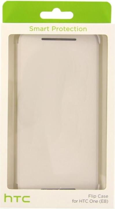 Actual product image HTC One E8 Flip Cover HC V980 white (HTC One E8)