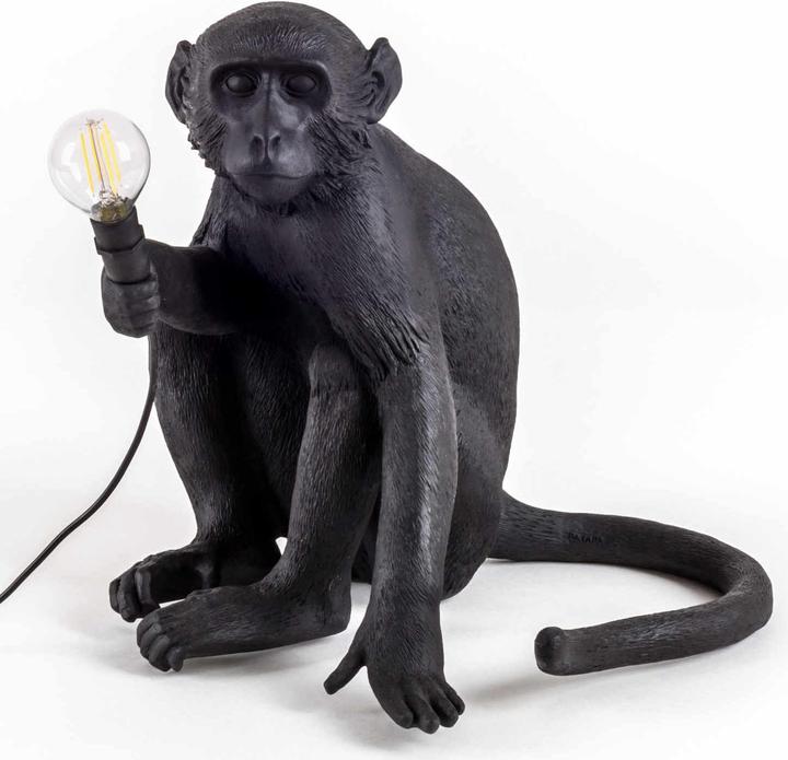 Lampada scimmia nera a led (350 lm, E14)