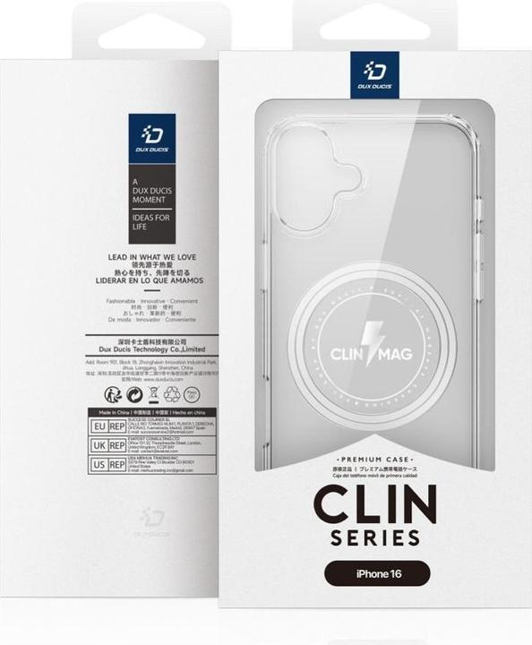 Actual product image Dux Ducis Clin Mag Case (Apple iPhone 16)