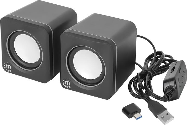 Actual product image Manhattan Speakers for PC and laptop - 2600 Series