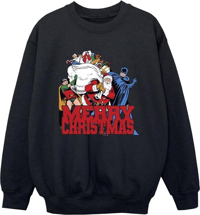 Produktbild Batman Merry Christmas Comic Sweatshirt Jungen (140, 146)