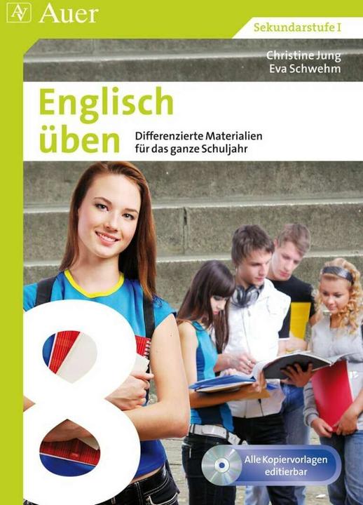 Actual product image Englisch üben Klasse 8 (German, Christine Jung, Eva Schwehm, 2013)