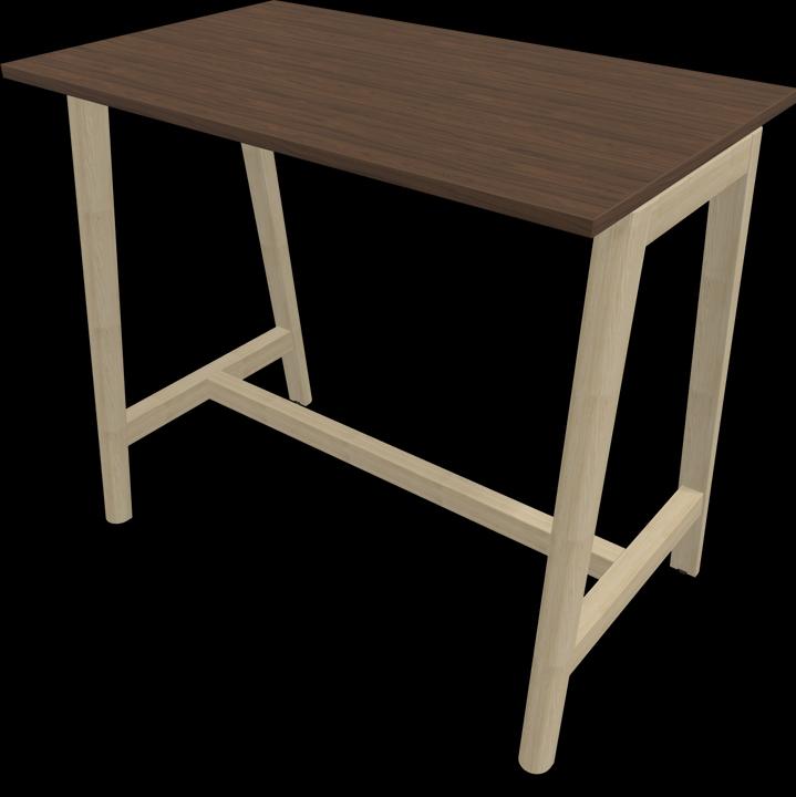 Actual product image Narbutas Nova Wood high table (120 x 70 x 105 cm)
