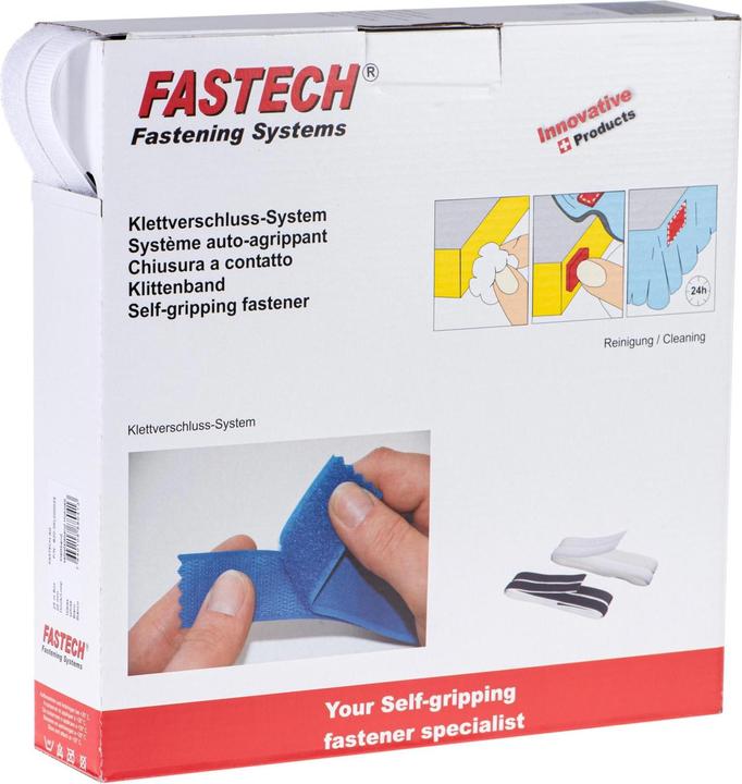 Image du produit Fastech Bande velcro à coller sur les adhésifs (20 mm)
