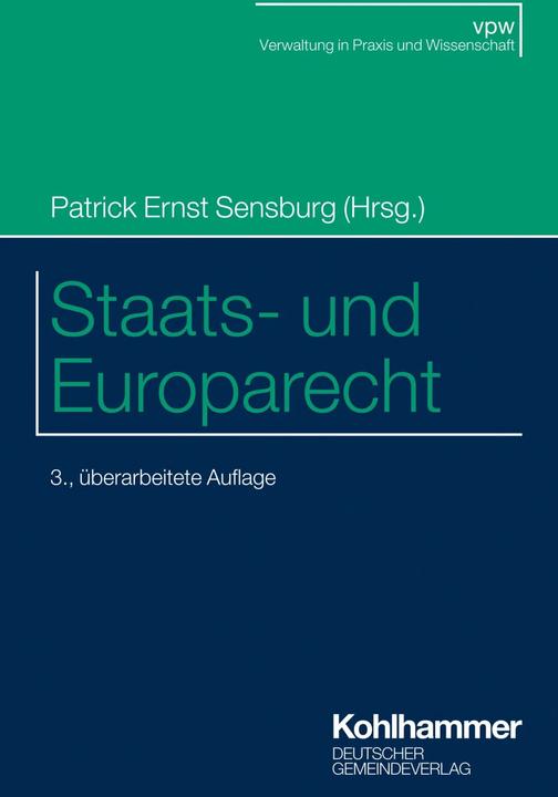 Immagine prodotto Staats- und Europarecht (Tedesco, Frank Bätge, Frank Braun, Marc Röckinghausen, Lars Oliver Michaelis, Uta Hildebrandt, 2023)