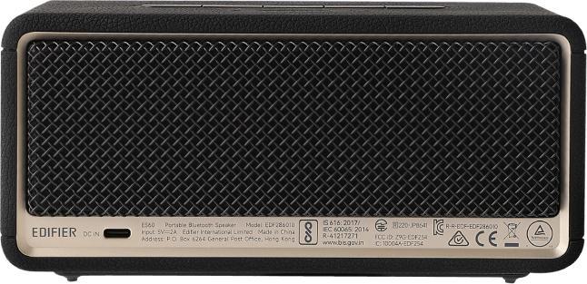 Actual product image Edifier ES60 Bluetooth Speaker (black) (9 h)