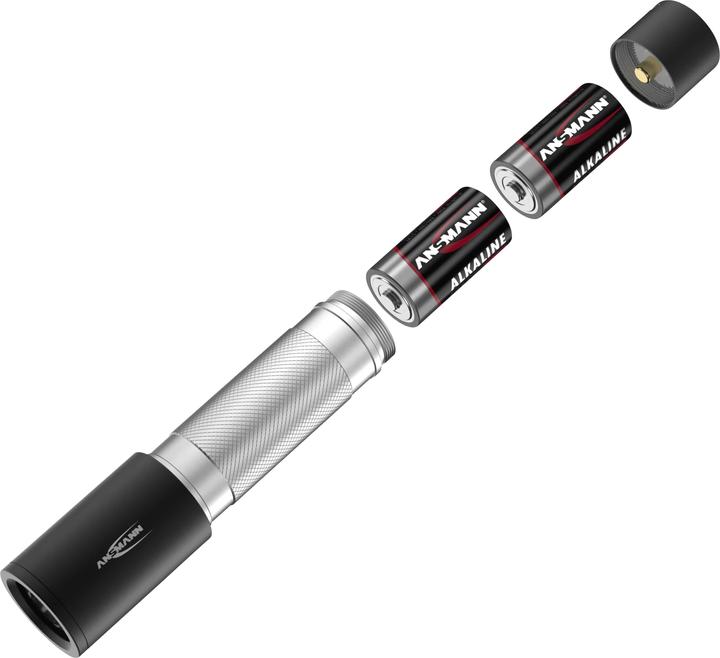 Immagine prodotto Ansmann Torcia LED Uso Quotidiano 300B incl. 2xBaby C (16.70 cm, 315 lm)