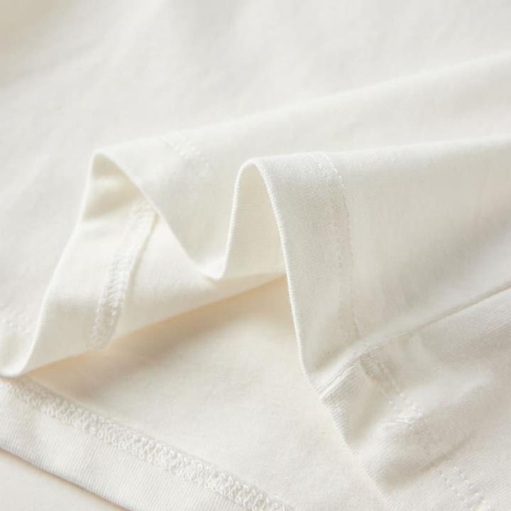 Image du produit VidaXL T-shirt manches longues enfant Ecru 140,Matière : 95% coton. 5 (140)