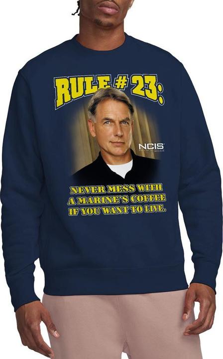 Actual product image Ncis Unisex Adult Rule 23 Sweatshirt (XL)