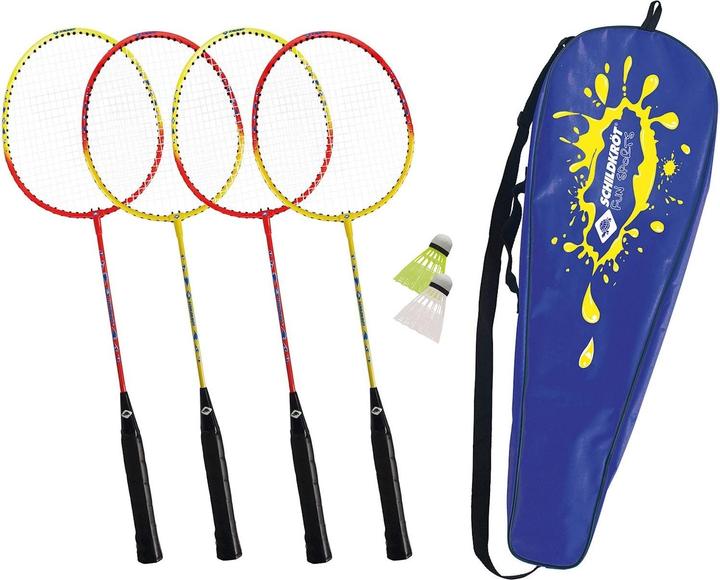 Schildkröt Federball Set
