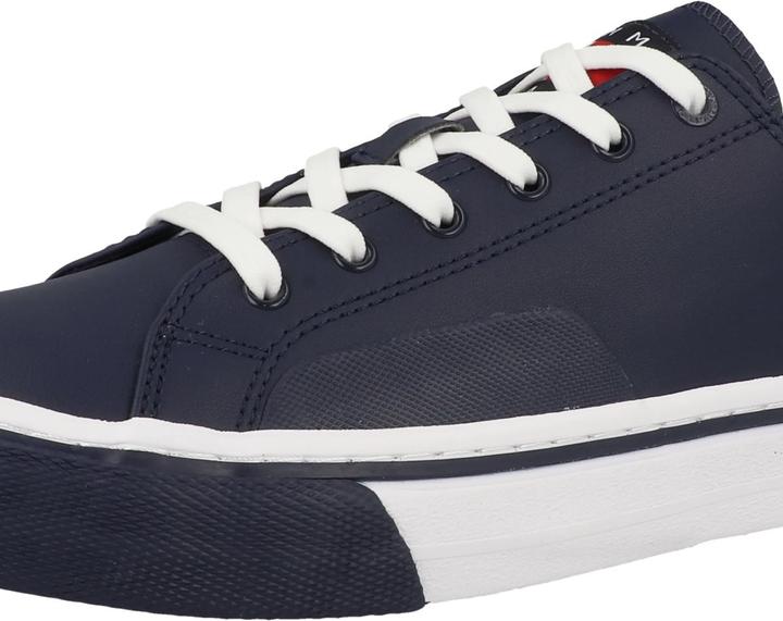 Actual product image Tommy Hilfiger Tommy Jeans Mens Leather Vulc - 55397 (44)