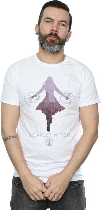 Immagine prodotto Scarlet Witch Silhouette Maglietta Uomo (M)