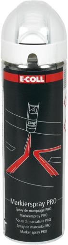 E-coll Markierungsspray (Weiss, Fluorescent, 0.50 l)