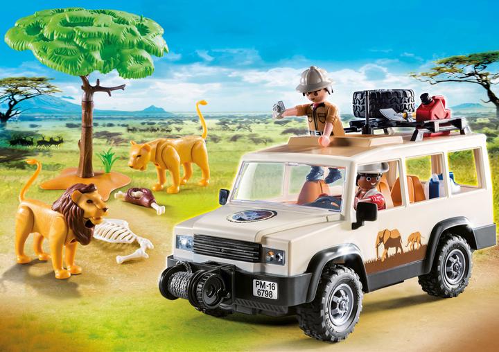Image du produit Playmobil Safari-Geländewagen mit Seilwinde (6798, Playmobil Wild Life)