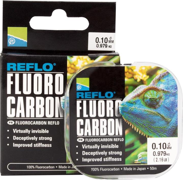 Actual product image Preston Reflo Power Fluorocarbon 0.20MM
